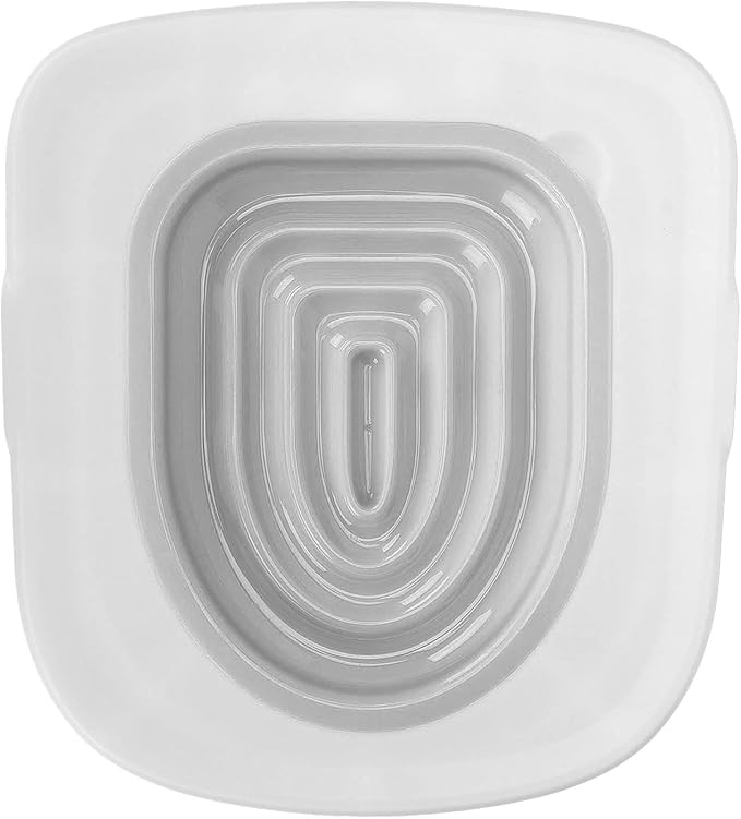 Professional Cat Toilet Trainer Kit - Universal Reusable Cat Toilet Trainer - Kitty Potty Train System for Pet Cleaning (Grey)