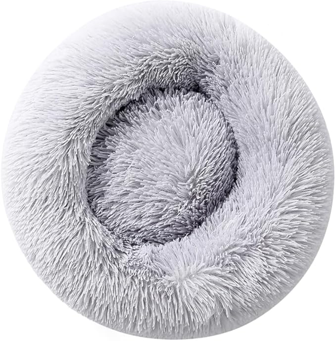 Cat Bed Bunny Bed Kitten Bed Dog Beds for Indoor Cats Pet Beds Cheap Dogs Bed Donut Dog Pillow Large Comfort Cat Pillow Warm for 4Kg Pet
