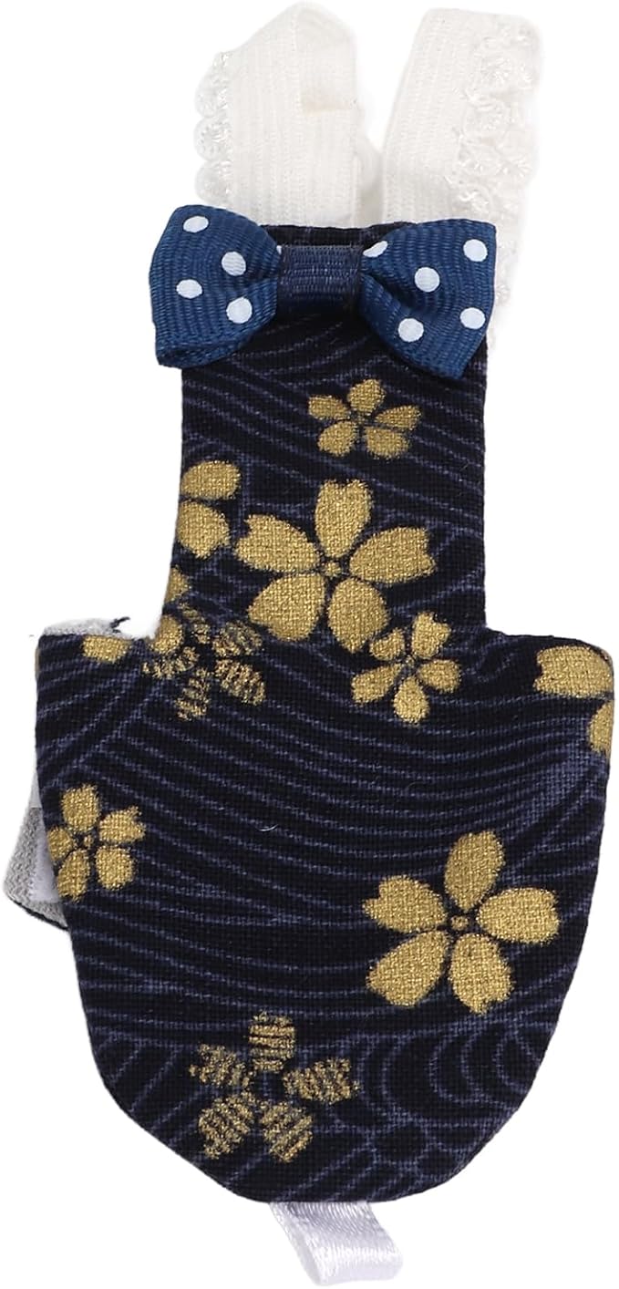 Bird Diaper Adjustable Soft Cotton Pet Bird Nappies for Macaw Cockatiels Finches, Golden Flower Pattern, 1 Pack (S Tibetan Golden Flower)