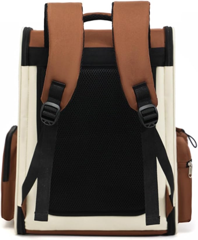 Small Bird Carriers Bag with Multiple Storage Pocket for Treats and Toy Easy to Carry Pet Transport Backpack Travel Bag