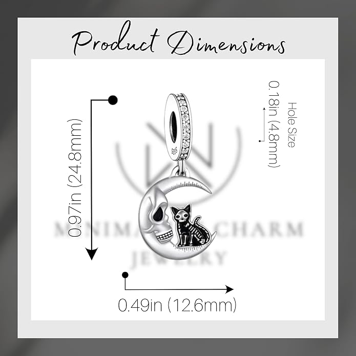 Pet Charm, Cute Dog Charm, Animal Dangle Charm, Sterling Silver Charm, Gift For Women, Friends, Wife, Mother, Christmas, and Halloween, Compatible With Pandora