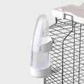 Bird Feeder Automatic Bird Water Dispenser for Cage No Mess Parrot Feeder Automatic, PP Material, 200ml/6.8fl oz (1PC)