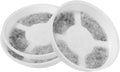 Active Carbon & Cotton Pet Water Filter for Always Full® Pet Water Bowl | Dual Filtration System Removes Impurities, Odors & Bad Tastes, Cat and Dog Bowl Filter Replacement, 3 Pack