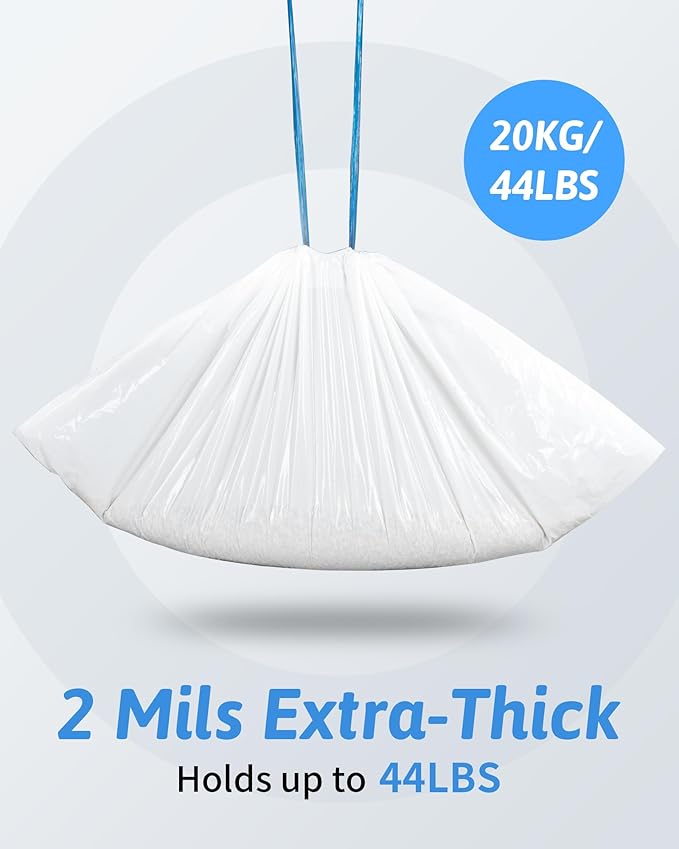 ANWA Cat Litter Box Liners: 36" x 18" Large Cat Litter Box Bags, 2 Mils Extra Thick, Durable & Tear-Resistant, 30 Count