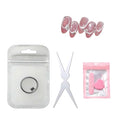 Ring Magnet for Nails, New Ring-Shaped Cat Eye Magnet for Nails, Cat Eye Nail Art Magnet Tool, Portable Hollow Circular Cat Eye for Home DIY (1 pcs)