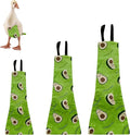 Chicken Duck Goose Diaper Washable Pet Fruit Print Diapers for Hens Roosters Poultry (Avocado, Small)
