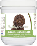 Healthy Breeds Labradoodle, Chocolate, Multi-Essentials Powder for Dogs - an Ideal Supplement of Vitamins, Minerals & Antioxidants for Your Dog - 8 oz