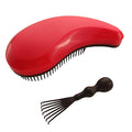Puppy Brush - Soft Dog Brush - Perfect Yorkie, Shih Tzu, Maltipoo & Maltese Grooming - Gentle Hair Remover for Easy Pet Grooming at Home (Rose Red)