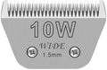 Audoc Wide Blades for Dog Grooming Blades Compatible with Andis,Oster A5,Wahl km10 Dog Clippers Stainless Steel Blades Blades for Animal Dog,Cat,Horse, (#10W(1.5mm))
