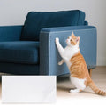 uxcell Anti Scratch Furniture Protector, 12 Sheets 12" x 6" Single-Sided Sticky Couch Protector from Cat Claws, Clear Protectors from Cats Scratching for Sofa Corners, Walls, Doors
