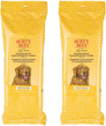 Burt's Bees for Pets Honey Multipurpose Dog Grooming Wipes, Gentle Hypoallergenic Spot Cleaning Sheets, pH Balanced Natural Origin Formula for Paws, Face and Butt, 50 Count - 2 Pack