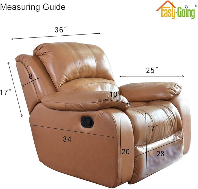 Easy-Going Oversized Recliner Cover Reversible Couch Cover Sofa Cover for Living Room Water Resistant Furniture Protector with Elastic Straps for Pets Dog (Oversized Recliner, Black/Beige)