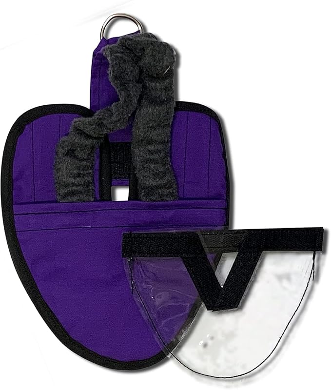 Hen Holster Starter Kit - Wrap-Around Duck Diaper w/Removable Liner & Fixed Tab - Durable, Secure Fit, Easy-to-Wear - Essential Duck Supplies for Real Ducks, Made in USA - Purple, XS