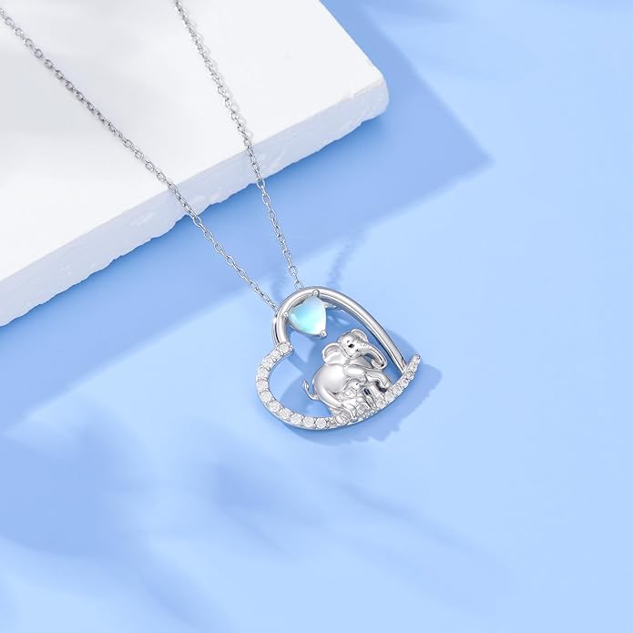 Guinea Pig/Raccoon/Butterfly/Panda/Hummingbird/Giraffe/Rabbit Necklace 925 Sterling Silver Animal Pendant Jewelry Gift for Women Mom