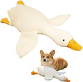 White Duck Dog Toys,2026 New White Duck Dog Toys,Realistic Goose Design Dolls Suitable for Dogs Chew and Play Best Pet Supplies(19.68inch)