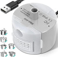 Ultra-Quiet Replacement Pump for Stainless Steel Cat Water Fountains - SMA-800 Motor - Safe and Easy to Clean with Low Voltage DC 5V and USB Cable (Pump) (Side Pump)