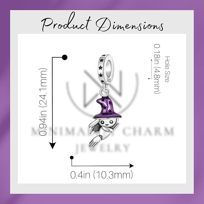 Pet Charm, Cute Dog Charm, Animal Dangle Charm, Sterling Silver Charm, Gift For Women, Friends, Wife, Mother, Christmas, and Halloween, Compatible With Pandora