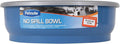 Petmate No Spill Bowl,Blue