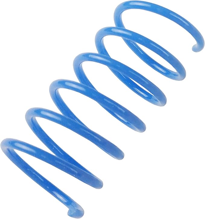Tamu style Cat Spring Toys (120 Pack), Plastic Coils for Swatting, Biting, Hunting, and Active Healthy Play, Colorful 2 Inch Spirals