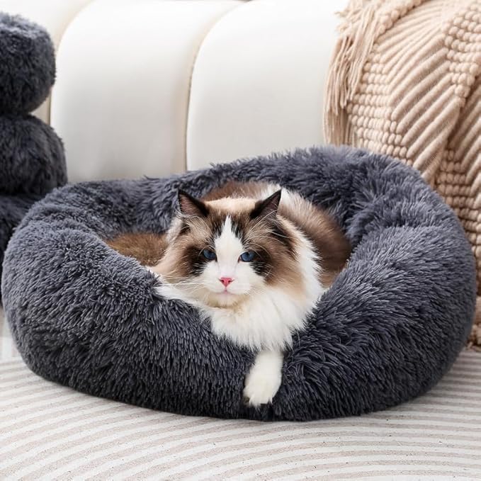 Dog Bed Cat Bed Kitten Bed Puppy Bed Calming Bed Warm Puppy Bed Pet Deals Rabbit Bed Cat Deals Cat Beds for Indoor Cats Up to 5KG Small Pet