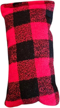 Handmade Christmas Catnip Toys - 100% Cotton Fabric, Organic Catnip, Bell & Polyfill - Holiday Pet Gift for Cats (Rectangle, Buffalo Plaid)