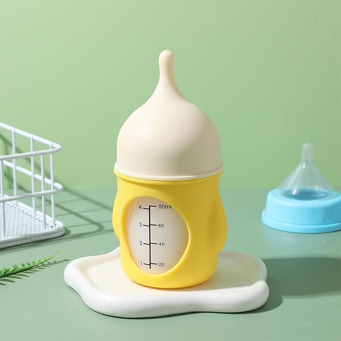 SUPVOX Puppy Bottle 5.12 Inch Nursing Feeding Bottle with Clear Scale and Valve Control for Newborn Puppies and Kittens Reusable Plastic for Puppy Milk Replacement and Kitten Milk Feeding