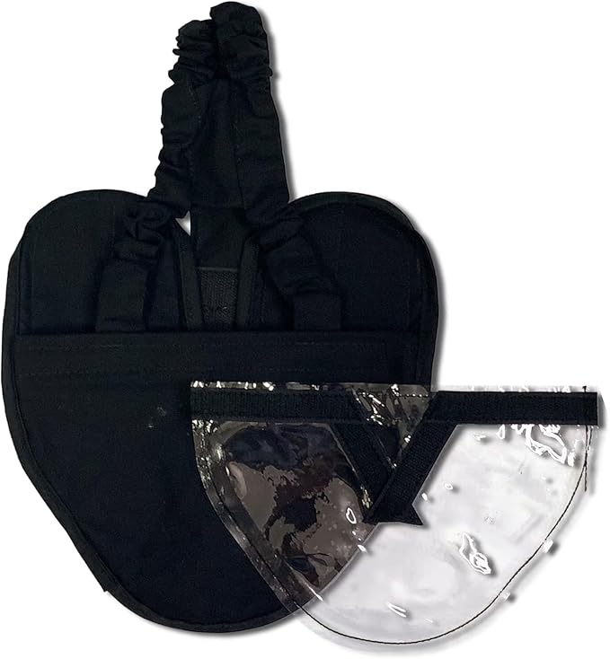 Hen Holster Starter Kit - Wrap-Around Runner Duck Diaper w/ Removable Liner & Fixed Tab - Durable, Secure Fit, Easy-to-Wear - Essential Duck Supplies for Real Ducks, Made in USA - Black