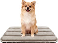 Dog Crate Pad, Ultra Soft & Anti-Slip Kennel Mat, Secure Fit for Metal Crates & Dog Cages, Washable Cozy Bed for Small Medium Large Dogs (Light Brown, M(28"*16"*1.5"))