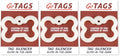 GoTags Dog Tag Silencers, Glow in The Dark Silencer to Quiet Noisy Pet Tags