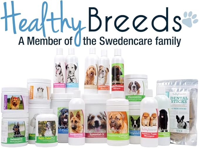 Healthy Breeds Eurasier Grooming Wipes 70 Count