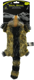 Hyper Pet Real Skinz Raccoon Plush Dog Toy