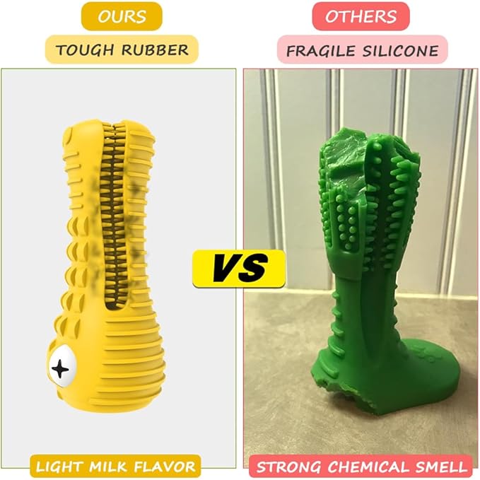 Dog Toys for Aggressive Chewers Large Medium Breed, Indestructible Dog Chew Toys, Squeaky Interactive Tough Extremely Durable, Dogs Toothbrush Toys to Keep Them Busy
