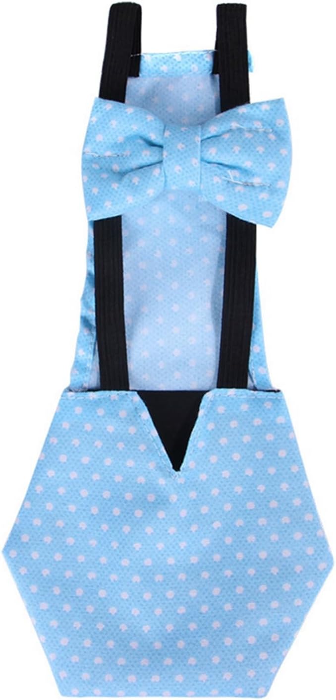 Chicken Diapers Bantam Hens - Reusable 6 Pcs with Bow Ties Poultry Nappies Washable Waterproof for Pets Ducks Silkie,M