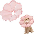Touchdog Soft Cat Cone Collar, Waterproof Recovery Collar for Cats After Surgery, Lightweight Elizabethan Collar for Kittens, Small to Large