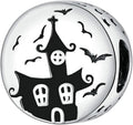 Pet Charm, Cute Dog Charm, Animal Dangle Charm, Sterling Silver Charm, Gift For Women, Friends, Wife, Mother, Christmas, and Halloween, Compatible With Pandora
