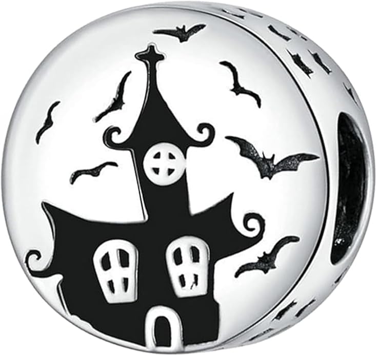 Pet Charm, Cute Dog Charm, Animal Dangle Charm, Sterling Silver Charm, Gift For Women, Friends, Wife, Mother, Christmas, and Halloween, Compatible With Pandora