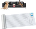 PAPARELA Scat Shock Mat for Dogs and Cats Indoor, Pet Shock Mats for Training Pets, Electric Repellent Mat Keeps Dogs and Cats Off Counter, Couch and Sofa, 3 Training Modes (One Piece 60"x 12")