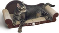 Cat Scratcher Sofa - 26” Cat Scratcher Lounge Cat Scratching Board Long Lasting Scartching Pads for Indoor Cats Furniture Protector