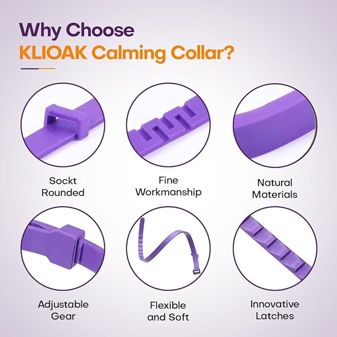 Cat Calming Collars with Pheromone to Reduce Anxiety, Stress & Scratching 30 Days Long-Lasting, Waterproof Calming Collar for Indoor, Outdoor & Travel Adjustable Anti-Stress Collar for All Ages 4 Pack