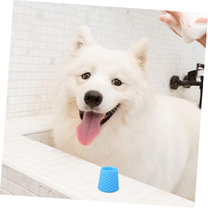 SUPVOX Dog Shower Sprayer Attachment Set Portable Pet Cleaning Tool Silicone Material for Outdoor Activities Gentle Skin Friendly Design for All Dog Easy to Use