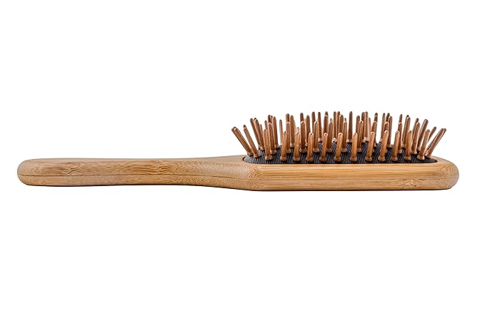 Doggy Style Small Bamboo Dog Brush, Deshedding, Grooming, All Natural, Hair Brush