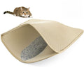 WePet Cat Litter Mat, Kitty Litter Trapping Mat, Honeycomb Double Layer Mats, No Phthalate, Urine Waterproof, Easy Clean, Scatter Control, Catcher Litter Tray Box Rug Carpet