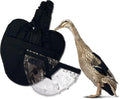 Hen Holster Starter Kit - Wrap-Around Runner Duck Diaper w/ Removable Liner & Fixed Tab - Durable, Secure Fit, Easy-to-Wear - Essential Duck Supplies for Real Ducks, Made in USA - Black
