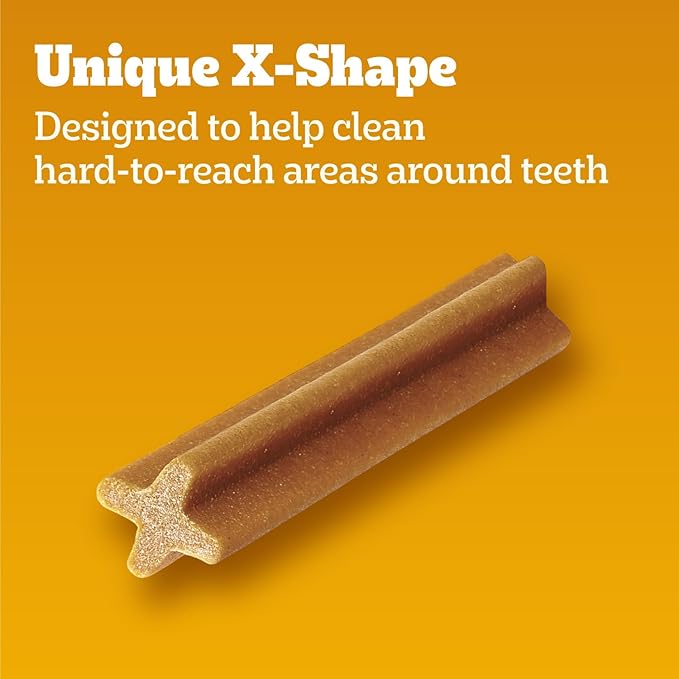 Pedigree Dentastix Dental Chews for Dogs, Small and Toy Breed Dog Treats, Original with Real Chicken Flavor, (4) 58ct Bags (232 Treats Total)