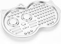 Vivifying Stainless Steel Lick Mat for Dogs & Cats, Slow Feeder Pad with Suction Cups, Improve Your Pet's Feeding Habits, Odor-Free, Dishwasher Safe Dog Lick Mat