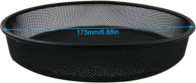 XGNG Metal Circular Feeder Outdoor Bird Net Tray Accessories Patio Lawn Garden Backyard Birding Feeder