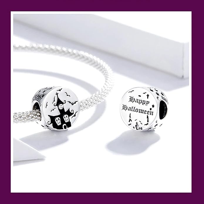 Pet Charm, Cute Dog Charm, Animal Dangle Charm, Sterling Silver Charm, Gift For Women, Friends, Wife, Mother, Christmas, and Halloween, Compatible With Pandora