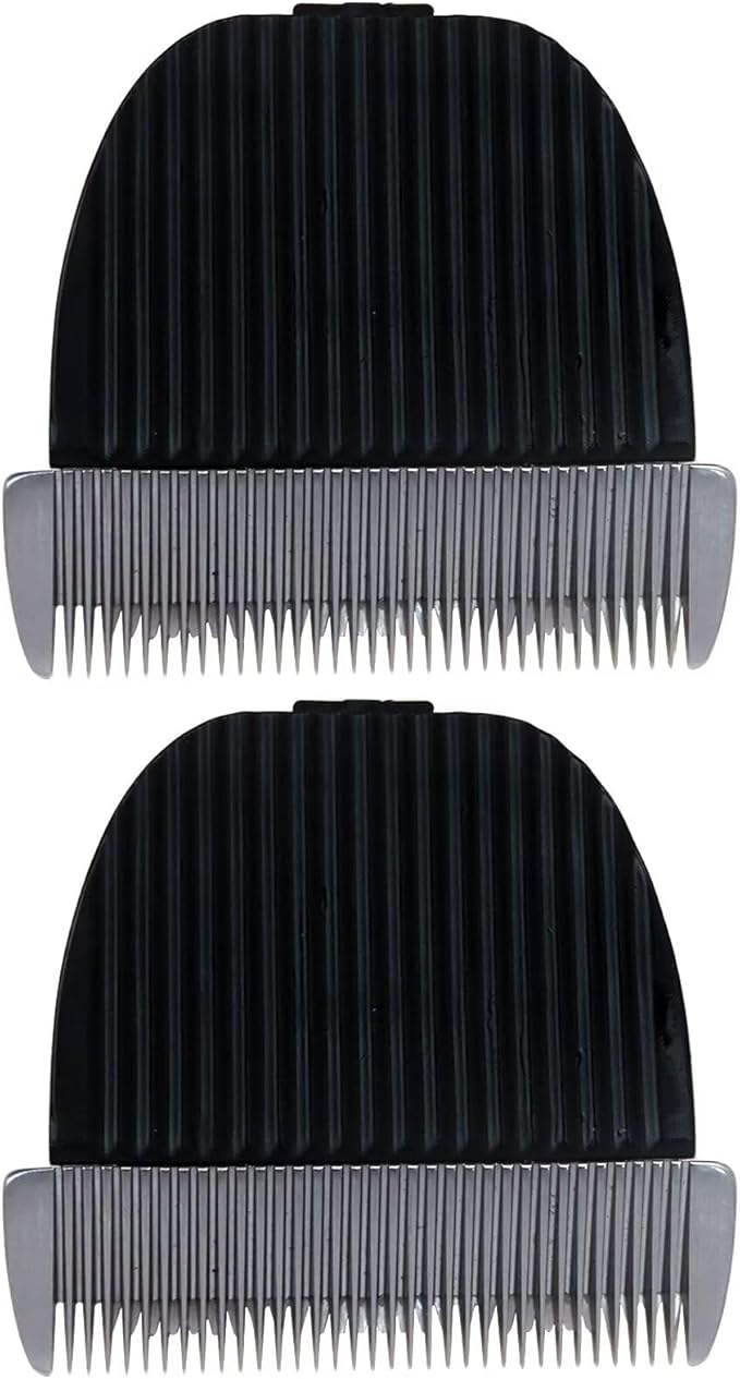 2-Pack Pet Clipper Replacement Blades for HOLDOG Dog Grooming Kit, Ceramic Edge for Smooth Cutting Fits for Cat Clippers