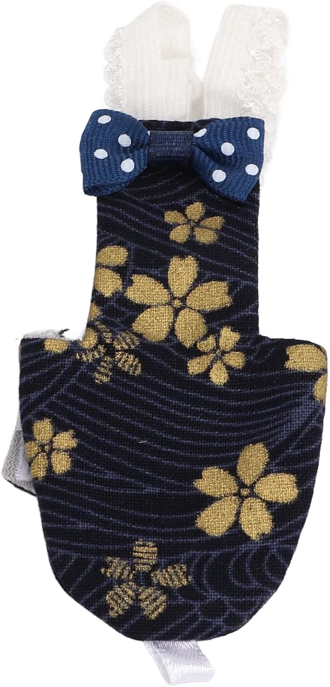 Bird Diaper Adjustable Soft Cotton Pet Bird Nappies for Macaw Cockatiels Finches, Golden Flower Pattern, 1 Pack (L Tibetan Golden Flower)