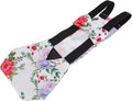 Pet Chicken Diapers,Chicken Goose Duck Loose Tight Belt Diapers Poop Pocket Diapers Peony Flower Pattern for Poultry Pet Used(M)